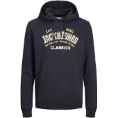 Jack & Jones Logo 2 Col 23/24 Hoodie Sininen M Mies