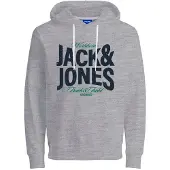 Jack & Jones Mel Hoodie Harmaa L Mies