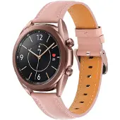 INF Galaxy Watchin 3. sukupolven nahkaranneke Pink