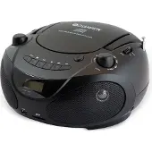 Ginza.se ABB200B Boombox CD-soittimella, MP3-toistolla, USB-väylällä ja FM-radiolla - Musta