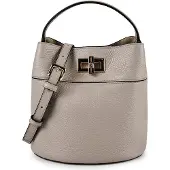 Furla Amelia Bucket-laukku Nahka 19 cm Harmaa