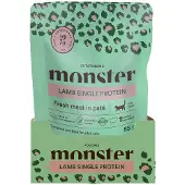 Monster Pet Food Monster Cat Pouch Adult Lamb 16 x 85 g