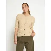 Minus Msfilucca Knit Cardigan - Beige - M