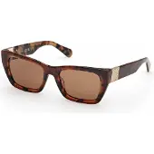 MAX&Co. Max &amp;co MO0124 53/19/140 Tumman havannan etuosa akryyli NAISET MO0124 Aurinkolasit