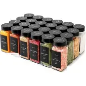 Hobby Hall Edelhaus maustepurkit kannella (24 kpl x 120 ml)