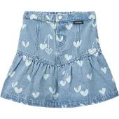 Liewood Dayla Printed Denim Skirt - Blue - 98