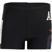 Adidas Urheilullinen uima-asu 'Spider-Man' sininen / punainen / musta / valkoinen
