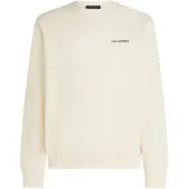 Karl Lagerfeld Collegepaita ' Rue St-Guillaume' kerma / musta