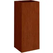 vidaXL Kukkalaatikko 32x27,5x75 cm Corten teräs