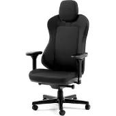 Noblechairs AURA Black Edition, keinonahkaverhoiltu pelituoli, musta