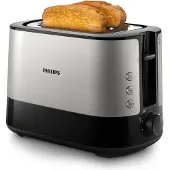 Philips Viva Collection HD2635/90 -leivänpaahdin, 2 viipaleita, musta