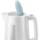 Philips HD9318/70, 1,7 L, 2200 W, Valkoinen, Muovi, Veden tason ilmaisin, Suodatus