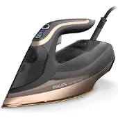 Philips DST8041/80, Höyrysilitysrauta, SteamGlide Elite -pohjalevy, 2,5 m, 260 g/min, Musta, 80 g/min