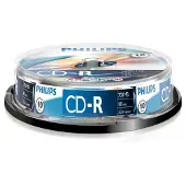 Philips CD-R CR7D5NB10/00, CD-R, 700 MB, 10 kpl