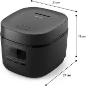 Philips 3000. sērijas Mini rīsu vārāmais katls juodas HD3080/80