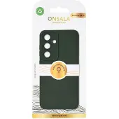 Onsala Collection Samsung Galaxy S25 Silicone suojakuori (vihreä)