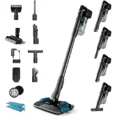 Philips 8000 series XC8057/01 Johdoton Aqua Plus -imuri, Sauvaimuri, Pussiton, Sininen, 0,6 L, Suorakulmainen, Kuiva ja märkä
