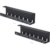 StarTech.com – Under Desk Cable Management Tray Black (S2MB-DESK-CABLE-TRAY)