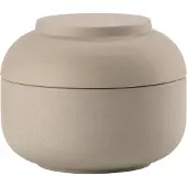 Zone Denmark Sensu purkki kannella Ø10,5x7,5 cm taupe