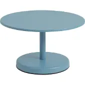 Muuto Linear Steel sohvapöytä Vaalea sininen, Ø70×40 cm