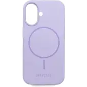 Snapcase Apple iPhone 16 Silicone MagSafe, violetti