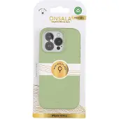 Onsala Collection iPhone 16 Pro silikoninen suojakuori (lime)