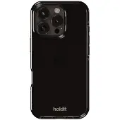 Holdit Seethru iPhone 16 Pro suojakuori (musta)