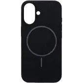 Snapcase iPhone 17 Liquid Silicone -suojakuori, musta
