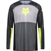FOX 180 Flow MX-pusero Musta/Keltainen/Harmaa Miehet, size XL