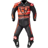 MUGENRACE RC-Max Due rei'itetty kaksiosainen moottoripyörän nahkapuku
