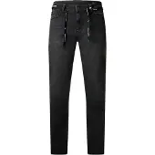 Riding Culture Dany Black Miesten Moottoripyöräfarkut Musta Miehet, size W29/L32