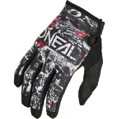 O'Neal Mayhem-hyökkäys MX-käsineet Musta/Valkoinen unisex, size S
