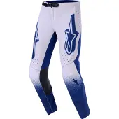 Alpinestars Supertech Scenz Crossihousut Valkoinen/Sininen Miehet, size 34