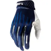 100% Ridefit MX-käsineet ininen unisex sininen, size S