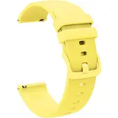 SKALO Silikoniranneke Amazfit T-Rex 3 Pro 48mm - Keltainen