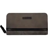 Tom Tailor Kukkaro 'Elin' tummanharmaa / musta