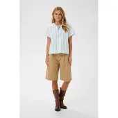 Saint tropez Zalindasz Ss Blouse - Blue - S