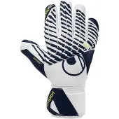 Uhlsport Maalivahdin Hanskat Fangmaschine Supersoft Hn - Valkoinen/navy/keltainen, koko 6