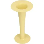 Design Letters Trumpet. 2-In-1 Vase & Candle Holder - Yellow - H:24CM