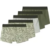 Name it Nkmboxer 5P Aop Noos - Green - 104