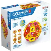 Geomag Classic Panels Warm Masterbox Rakennussarja 388