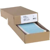 Herma 8183, Sininen, Itse kiinnittyvä tulostintarra, Selluloosa, Paperi, Pistematriisi, Matta, 8,89 cm