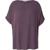 ONLY Carmakoma Carvilma S/S Boatneck Top Aop - Brown - 46
