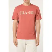 FILA Vinci Relaxed Graphic T-Shirt - Red - L