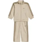 Adidas Juoksupuku 'Firebird' beige / oliivi