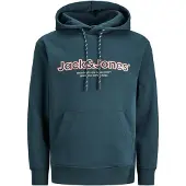 Jack & Jones Collegepaita 'JORLakewood' petrooli / persikka / musta / valkoinen