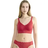 Sloggi Zero Feel Bliss Festive Bral - Red - XS