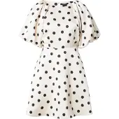 Lindex Mini Dress - Beige - 42