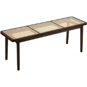 NORR11 Le Roi Bench - Penkit Rottinki Dark Oak - W1LER15066FSCWDSNO00000