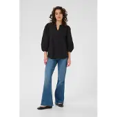 Kaffe Kaenya Blouse 3/4 Sl - Black - 38